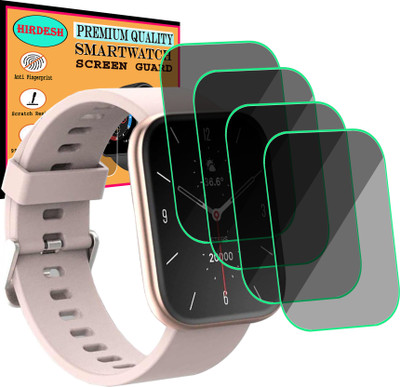 hirdesh Screen Guard for Tagg Verve Max SMARTWATCH(Pack of 4)
