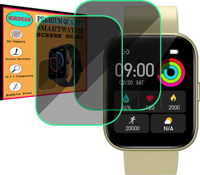 hirdesh Screen Guard for Tagg Verve Max SMARTWATCH(Pack of 2)
