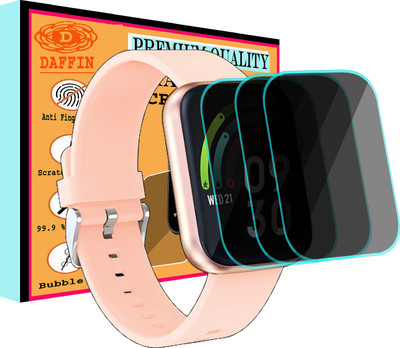 daffin Screen Guard for FIRE-BOLTT NINJA PRO PLUS(Pack of 3)