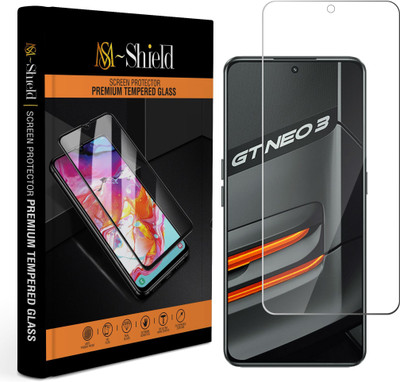 MS-Shield Impossible Screen Guard for Realme GT Neo3, Clear Plastic Film Screen Protector (NOT Glass)(Pack of 1)
