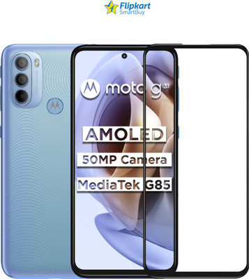 Flipkart SmartBuy Edge To Edge Screen Guard for Motorola Moto G31(Pack of 1)