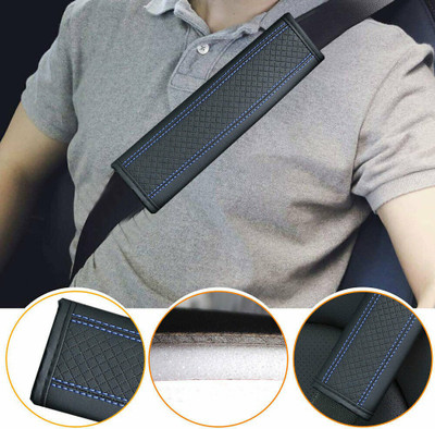 BROGBUS Car Seat Belt Shoulder Pad Cover Car Safety Belt Pad Seat Belt Cover(Pack of 1)