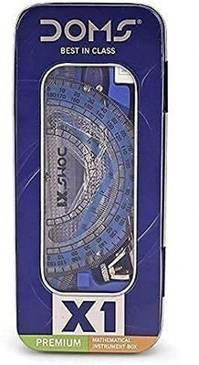 DOMS X1 Geometry Box Geometry Box(Blue)