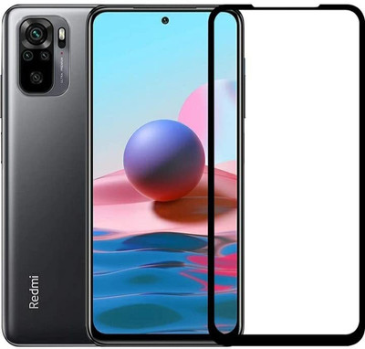 SM Styles Edge To Edge Tempered Glass for Redmi Note 10 Pro(Pack of 1)