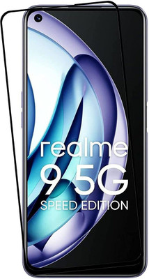 SM Styles Edge To Edge Tempered Glass for Realme 9 5g(Pack of 1)