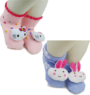 Neska Moda Baby Boys & Baby Girls Animal Print Ankle Length(Pack of 2)