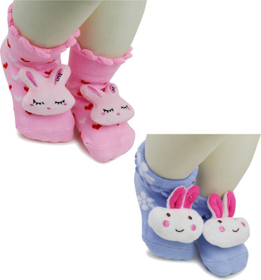 Neska Moda Baby Boys & Baby Girls Animal Print Ankle Length(Pack of 2)