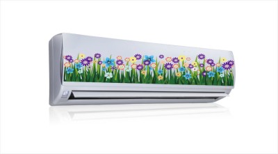 STICKER STUDIO 30 cm Floral Design Air Conditioner Sticker Self Adhesive Sticker(Pack of 1)