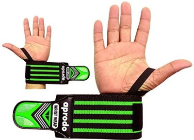 aprodo Cotton Wrist Support with Thumb Loops for Men and Women, Pack of 2 Pc, Free Size Wrist Support