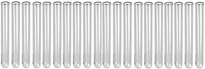 polylab 13 ml Plain Borosilicate Glass Test Tube(12.5 cm 200 K Pack of 24)