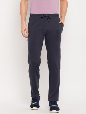 DUKE Solid Men Grey Track Pants