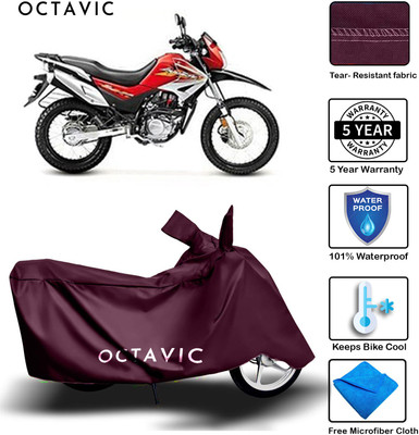 AUTOCAD Waterproof Two Wheeler Cover for Hero(Impulse, Maroon)