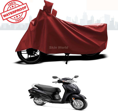 THE REAL ARV Waterproof Two Wheeler Cover for Honda(Activa 6G, Brown)