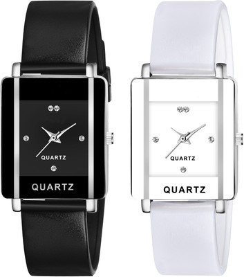Blue Pearl Black and White for men & women Analog Watch - For Girls