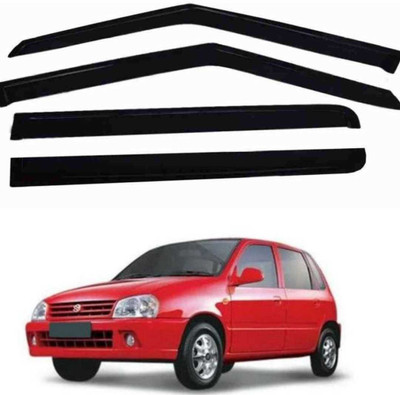 KRISHNA AUTO For Non-convertibles Front, Rear Wind Deflector(Maruti Zen)