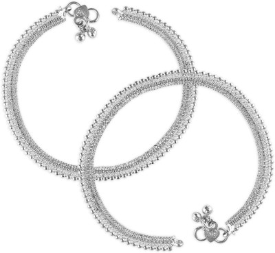 VIGHNAHARTA Brass, Alloy Anklet(Pack of 2)