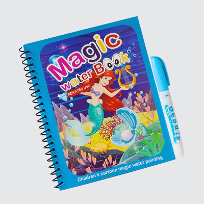 Giftiya ™Magic Water Colouring Book Pen Painting Drawing Board Toys