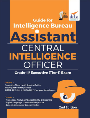 Guide for Intelligence Bureau Assistant Central Intelligence Officer Grade-II/ Executive (Tier-I) Exam(English, Paperback, unknown)