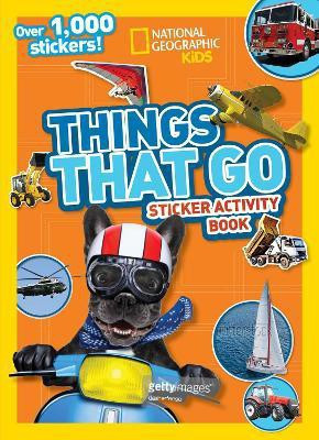 Things That Go Sticker Activity Book(English, Paperback, National Geographic Kids)