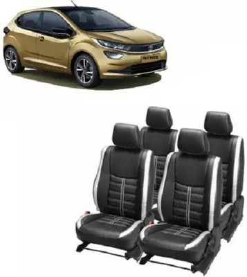 autodesign PU Leather Car Seat Cover For Tata Altroz(All Detachable Headrest, Split Back Seat, With Back Seat Arm Rest, 5 Seater, 2 Back Seat Head Rests)