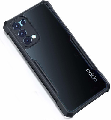Wowcase Back Cover for OPPO Reno5 Pro(Transparent, Grip Case, Pack of: 1)