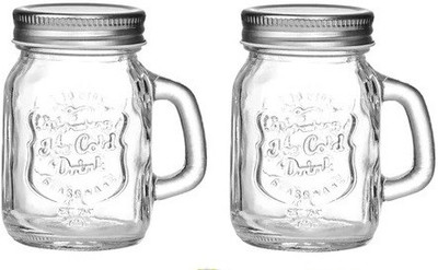 Save Glass Utility Container  - 450 ml(Pack of 2, Clear)