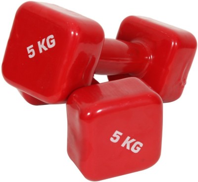 yash fitness Onepair Dumbbell set029 Fixed Weight Dumbbell(5 kg)