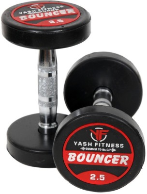 yash fitness Onepair Dumbbell set05 Fixed Weight Dumbbell(2.5 kg)