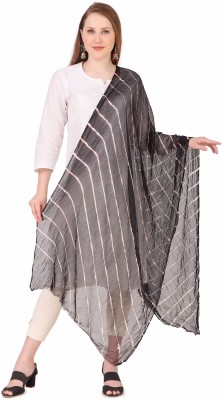 Traditions Bazaar Chiffon Striped Women Dupatta