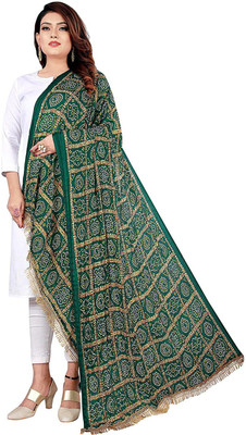 Cloric Fashion Art Silk Printed Women Dupatta
