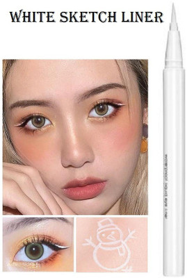 Herrlich color White color liquid eyeliner Sketch Liner 3 g(WHITE)