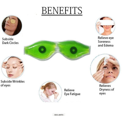AMOSFIA New Aloe Vera Cool Eye Mask Remove Dark Circles(10 g)