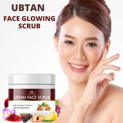 INTIMIFY Ubtan Face Glowing Scrub For Anti Ageing, Blackhead, Tan and dark spot removal(100 ml)