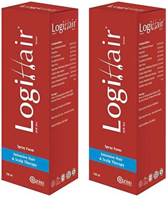 Logihair Hair Serum - Intensive Hair & Scalpe Therapy- Pack of 2(252 ml)