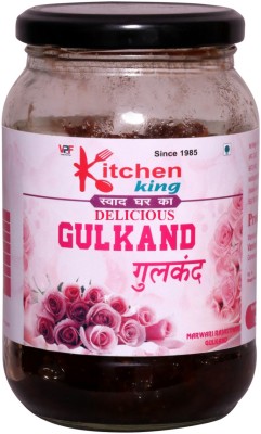 Kitchen King Homemade Organic Fresh Marwari Rajasthani Delicious GULKAND Jam Spread(500gms) 500 g