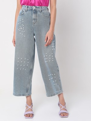 VERO MODA Flared Women Blue Jeans