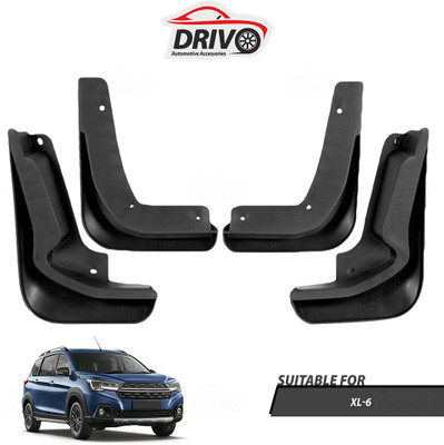 Drivo Front Mud Guard, Rear Mud Guard For Maruti Universal For Car NA(Black)