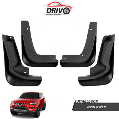 Drivo Front Mud Guard, Rear Mud Guard For Maruti Universal For Car NA(Black)