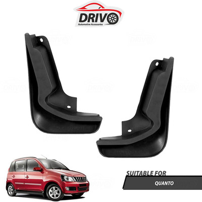 Drivo Front Mud Guard For MAHINDRA Quanto NA(Black)