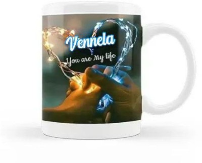 Exocticaa Vennela You are my Life Romantic Quotes 101 Ceramic Coffee Mug(325 ml)