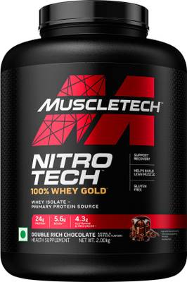 Muscletech Nitrotech 100% Whey Gold Why Isolate - Primary Protein Source Whey Protein