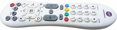 SHAILRON  Remote (Not RF Remote) Videocon D2H Remote Controller(White)