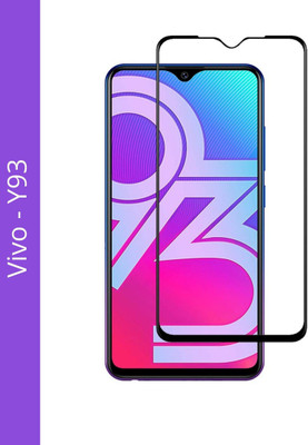 Pandaco Edge To Edge Tempered Glass for Vivo Y93(Pack of 1)