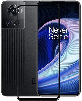 Caseline Edge To Edge Tempered Glass for OnePlus 10R, 1+10R, 1+10R 5G, OnePlus 10R 5G(Pack of 1)