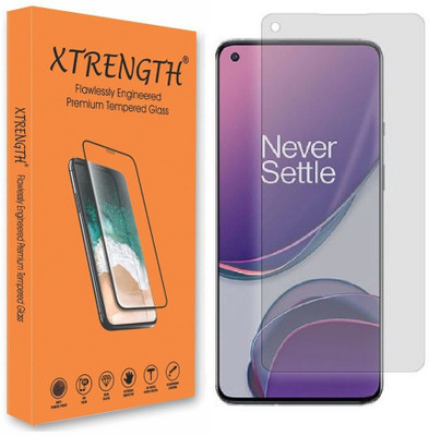 XTRENGTH Edge To Edge Tempered Glass for OnePlus 9RT(Pack of 1)