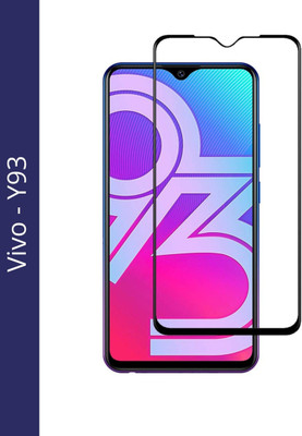 Pandaco Edge To Edge Tempered Glass for Vivo Y93(Pack of 1)
