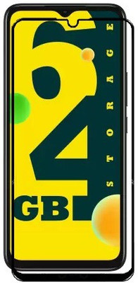 GLOBALCASE Edge To Edge Tempered Glass for Infinix Smart 6(Pack of 1)