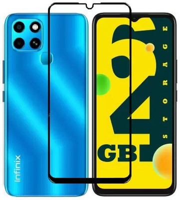 ROYALBASE Edge To Edge Tempered Glass for Infinix Smart 6(Pack of 1)