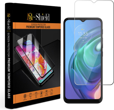 MS-Shield Edge To Edge Tempered Glass for Motorola G10 Power, Moto G10 Power(Pack of 1)