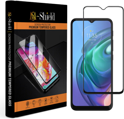 MS-Shield Edge To Edge Tempered Glass for Motorola G10 Power, Moto G10 Power(Pack of 1)